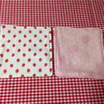 入園・入学♡ダブルガーゼ＆タオル♡ふわふわハンカチ♡2枚セット♡ハンドメイド♡3