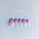 ネイルチップ  〜単色 No.51 Light PURPLE グラデーション〜