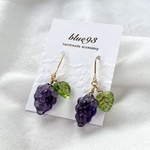 実りの秋🍇葡萄のピアス/イヤリングC