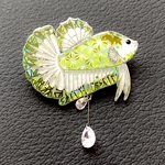 螺鈿細工風・楓プラカットベタ