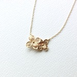 アリッサムネックレス*ピンク