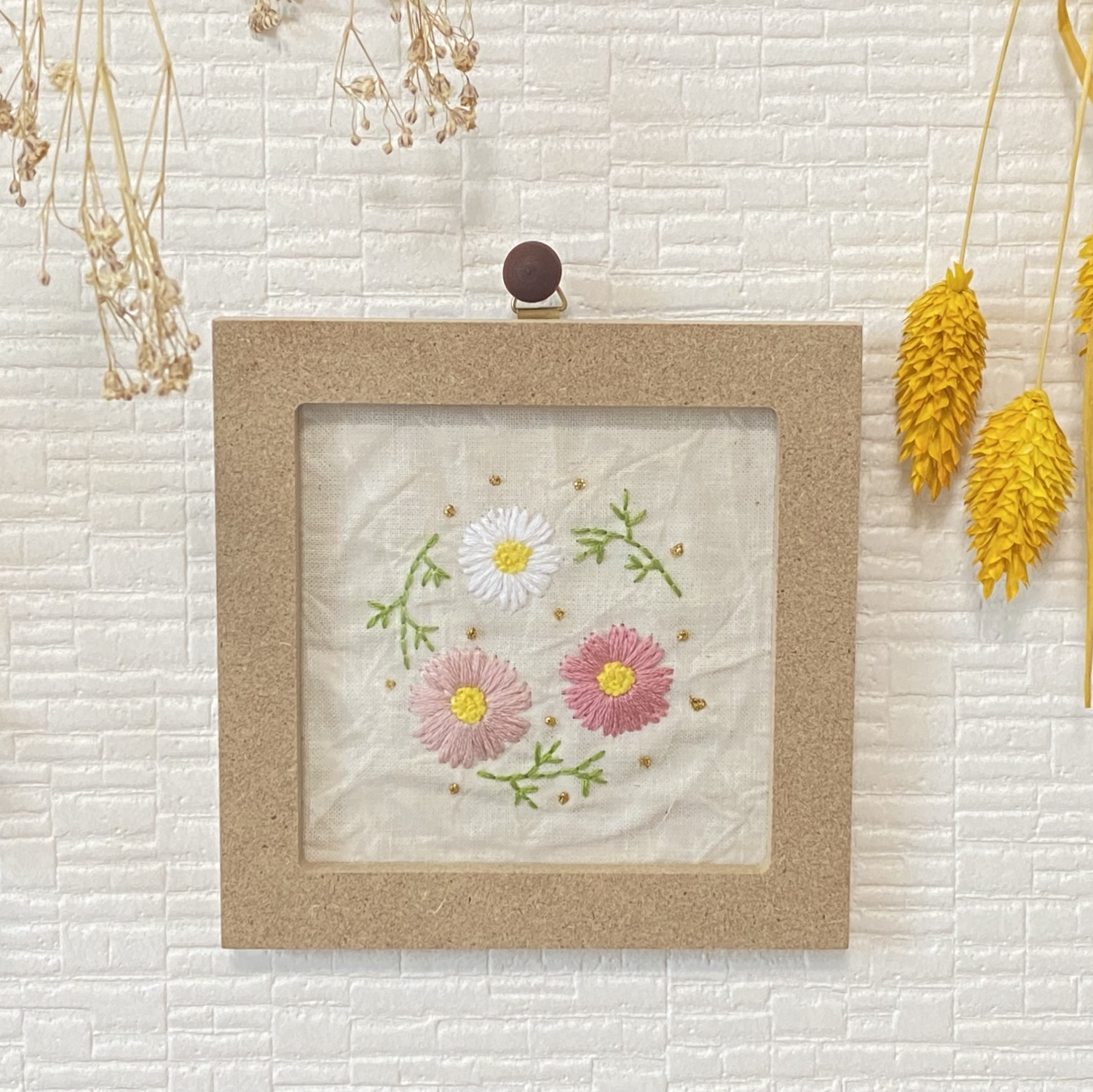 総集編【Seriaの刺繍キットで作る ブックカバー】Seria/刺繍