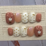 【サイズ固定】くまネイル　＊ショップオープン記念特別価格品＊