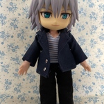 ネイビー ジャケット オビツ１１服 ねんどろいどどーる