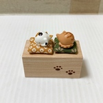 うたたねこ　　三毛　茶トラ