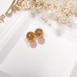*̣̩⋆̩*korokoro ピアス ピンク*̣̩⋆̩*