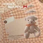 A7サイズ片面メモ＊BEAR MEMO*30枚入