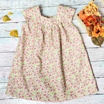 《子供服》キャップ袖ワンピース【ハンドメイド】100サイズ