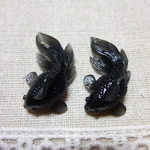 金魚パーツ2匹セット(黒)