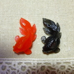 金魚パーツ2色セット(赤・黒)【独占販売！】