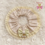 lovely 🎀 Cat frills ୨୧﻿ クリームリボン柄 × シャイニーフリル