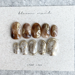brown ニュアンスネイル