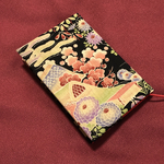 標準サイズ　着物リメイク　文庫本ブックカバー　風景　B-38