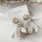 jewelbox × beads chiffon tassel kusumi-beige