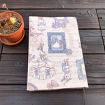 A5ソフトカバー用21. 7㎝ブックカバー★Joli Fleur ジョリーフルール☆Tea  Party★Soft Cream