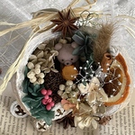 ✨幸運を呼ぶ実✨森のくまさん🧸ブッタナッツキャンドル🌿送料込🌿