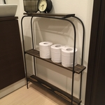 アイアン　トイレ収納