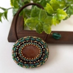 【再販感謝】＊クォーツァイトのヘアゴム(エメラルドグリーン)＊