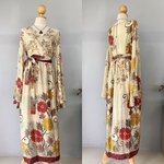 No,10◆インドサリー▲Bohemian＊kimonoドレス