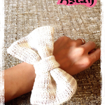 リボンシュシュ   ホワイト