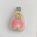 蒸しパン  ★刺繍チャーム★
