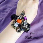 Halloween party   ブローチ  シュシュ  ヘアゴム