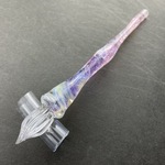 紫とピンクのガラスペン（3）