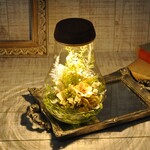 【 bright green  】✽優しいあかりに癒される✽心安らぐ lamp flower 