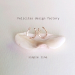 14kgf ：馬蹄ピアス：L size