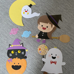 ハロウィン壁面