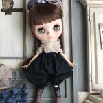 1896 黒×ベージュコーデBlythe ブライス アウトフィット 洋服