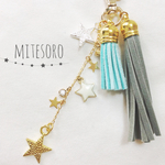 cool☆星降る夜に☆バッグチャーム☆キーホルダー