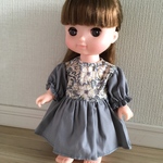 ［完成品］メルちゃん服♡リバティの冬服　ソランちゃん服　メイモリス