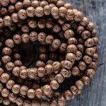 ＊wood beads