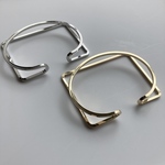 select double bangle［シルバーのみ］
