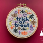 こぎん刺し図案【Trick or Treat】