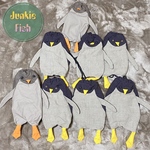 【オーダー品】ペンギンとアンコウの群れ
