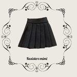 再販5【送料無料】黒プリーツスカート【ブライス】【リカちゃん】【ブライスアウトフィット】【リカちゃん服】