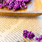 ドライフラワー　ムラサキシキブ