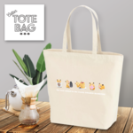 トートバッグ Mサイズ  （ハムスターズ）