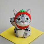 mizuuuu様ご予約品　(いちご招き猫)