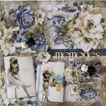 再販スクラップブッキング12インチ完成品memories