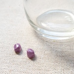 小粒ピアス(紫)