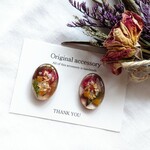 Autumn flower イヤリング/ピアス 
