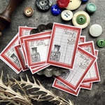 Collage Label【 No.1 】*24pcs