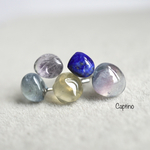 アソートピアス《fluorite pebbles+lapis lazuli 》