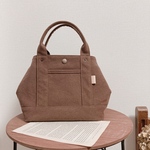 【専用）ショコラ　Loulou （ルル）ヴィンテージ　帆布　秋冬トート　Mサイズ