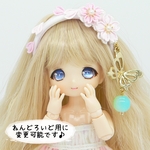 桜のカチューシャ ＊ドール用ヘアアクセサリー＊