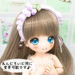 藤の花のカチューシャ