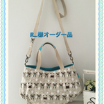【R…様オーダー品】ぽってりお散歩バッグ＊パグちゃんショルダー